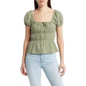 Madewell Omaha Tiered Top